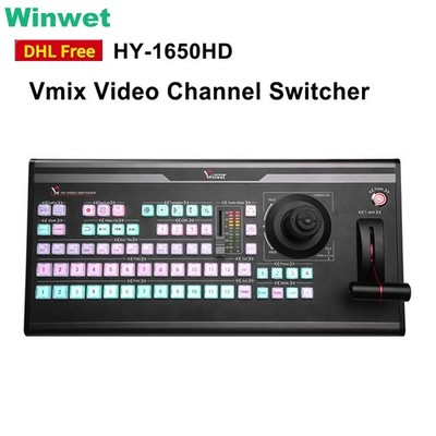 Winwet HY-1650HD Vmix Video Channel Switcher Control Panel Recording Equipment