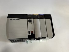 Allen Bradley L71 4 Slot Chassis, Power Supply, Ethernet And Analog Output Cards