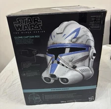 Star Wars The Black Series Clone Captain Rex Premium Electronic Helmet