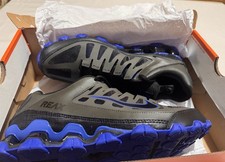 Nike Reax 8 TR Mesh Men Black Racer Blue Training Shoes 621716-012 Brand New