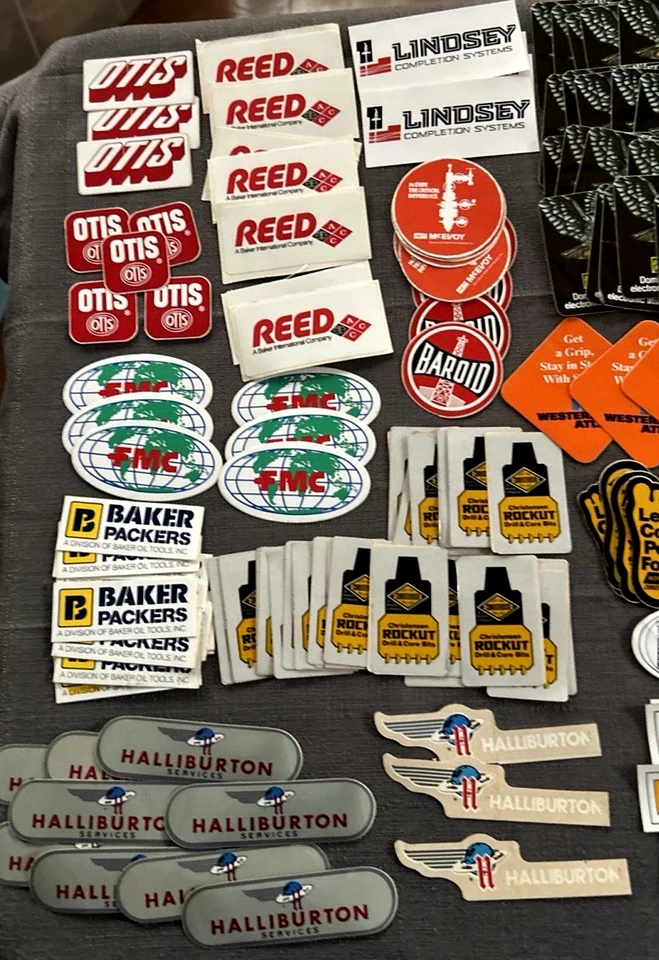Vintage Alaska/ Other Oilfield stickers New Old Stock 500 Stickers - Image 2 of 4