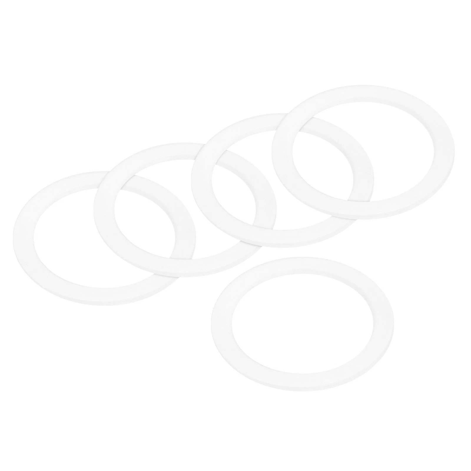 Gasket Seal Coffee Maker Ring 55x72x2.5mm for 6-Cup Coffee Pot, Pack of 5