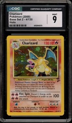 Charizard 4/130 Base Set 2 Holo Rare