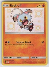 Rockruff Holo SV23/SV94 Shiny Rare Hidden Fates Shiny Vault Pokemon NM on eBay