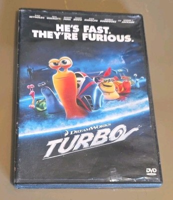 Turbo DVD Dreamworks Animated Movie