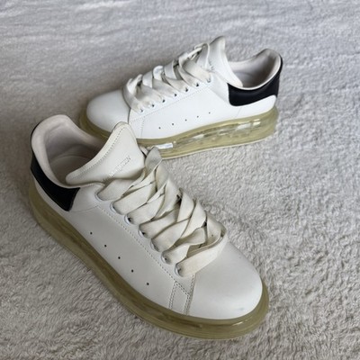 Alexander McQueen Unisex Oversized Gel Sole Leather Platform Sneaker 38D W7.5/M6