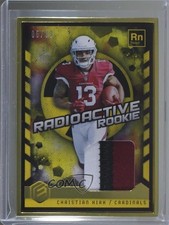 2018 Panini Elements Radioactive Rookie Materials Gold 5/99 Christian Kirk 0s3