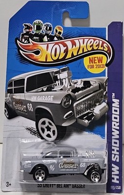Hot Wheels 2013/190 - American Turbo - '55 Chevy Bel Air Gasser /K37