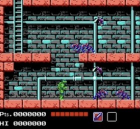 Teenage Mutant Hero Turtles Nintendo NES Cart PAL 1990 #0062