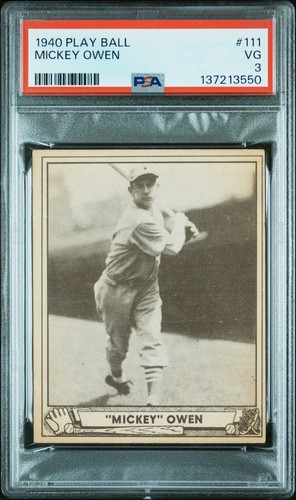 1940 Mickey Owen #111