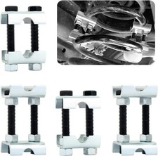 4pcs Coil Spring Compressor Tool Adjustable Strut Spring Compressor Carbon Steel