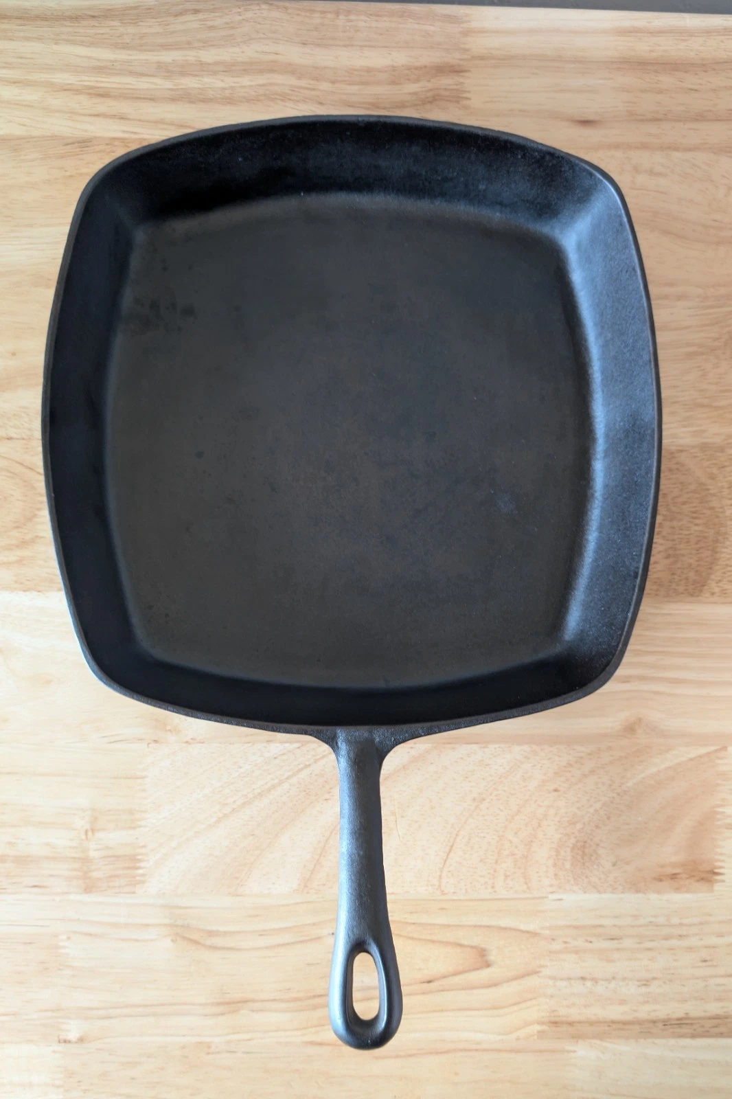 Vintage BSR Cast Iron Square Skillet [RESTORED & SEASONED]