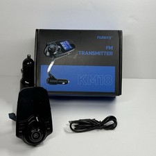 Nulaxy KM18 Wireless In-Car Bluetooth FM Transmitter Tested/Works