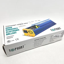 600 Watt Digital Dimmable Electronic Ballast for HPS MH Grow Light Bulb Purple