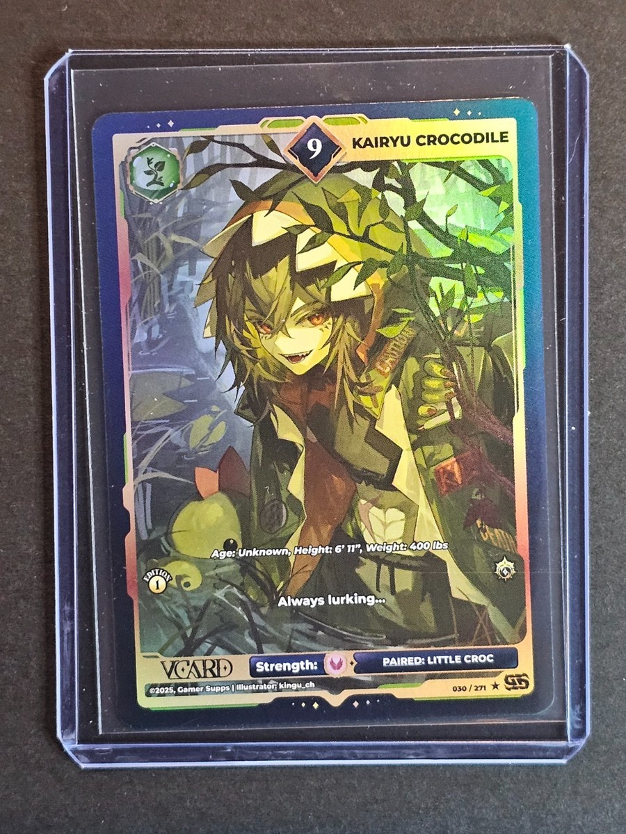Kairyu Crocodile 9 Holo 1st Edition Divine Chaos Card GamerSupps