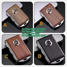 For Volvo S60 S90 Xc40 Xc60 Xc90 Key Wooden Remote Control Case Fob Shell Cover