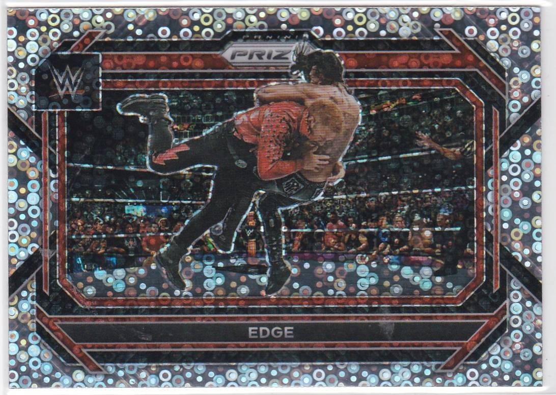 2023 Panini Prizm WWE - Under Card Disco Parallel #100 Edge Free Shipping!