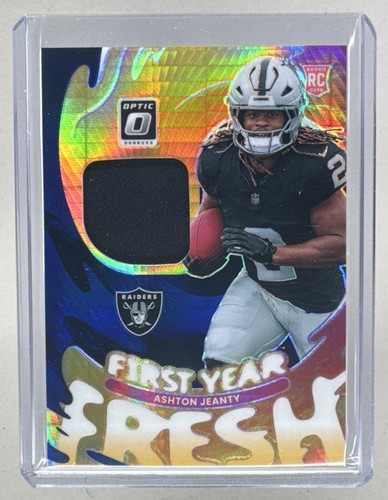 2025 Donruss Optic Ashton Jeanty Blue Hyper (RAW)