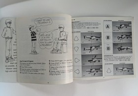 NES SEGA Vintage MANUAL LOT POWER GLOVE MENACER ZAPPER Video Game Nintendo