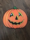 Vtg Halloween Beistle Decorama 6 Party Decorations Diecuts & Jointed 70’s  Used — photo 4