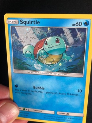Pokemon Squirtle 33/214 Holo + SWIRL!  (LP)