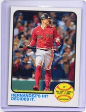 2022 Topps Heritage - Enrique Hernandez Hit Decides It #201