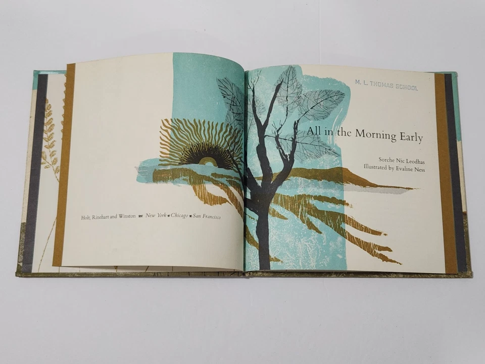 All in the Morning Early by Sorche Nic Leodhas (1963) 1st Edition Evaline Ness - Image 4 of 4