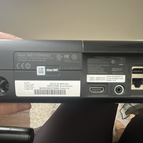 Microsoft Xbox 360 E Console Black with Controller Dolby Audio HDMI USB