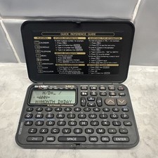 Sharp YO-110 Electronic Organizer 34KB - Digital Detox Notebook Vintage