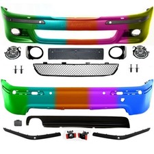Limousine Bodykit Stoßstange Vorne Hinten für SRA/PDC LACKIERT passt für BMW E39
