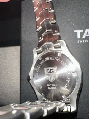 TAG Heuer Link Blue Men's Watch - WJ1112-0 for sale online | eBay