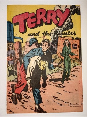 1938 Terry and the Pirates Comic Book Chicago Tribune Popped Wheat Promo