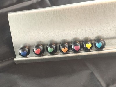 Undertale Inspired Human Souls Marble Run Team Set Limited Edition!