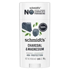 Schmidt’s Aluminum-Free Deodorant – 2.65oz, Charcoal & Magnesium