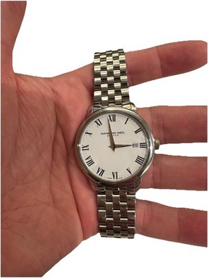 Raymond Weil Toccata Quartz White Dial Men's 39mm Watch 5485-X596069
