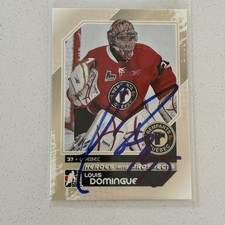 2010-11 ITG Heroes and Prospects Louis Domingue #56 Auto Autograph Signed