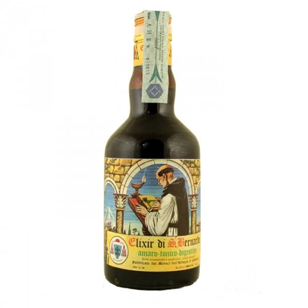 ABBAZIA CISTECENSE DI CASAMARI Amaro Elixir di San Bernardo 50 cl liquore frati cistercensi abbazia Casamari