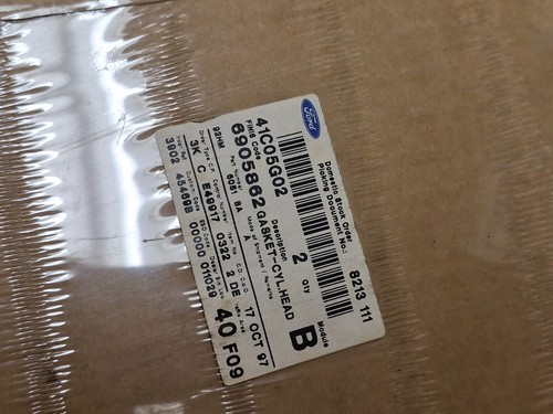 Ford Sierra Mk1 Mk2 1.6 Cylinder Head Gasket 6905862 92HM6051BA Genuine NEW OEM - Picture 7 of 9