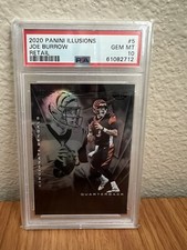 Joe Burrow 2020 Panini Illusions Retail #5 RC PSA 10 Gem Mint Rookie