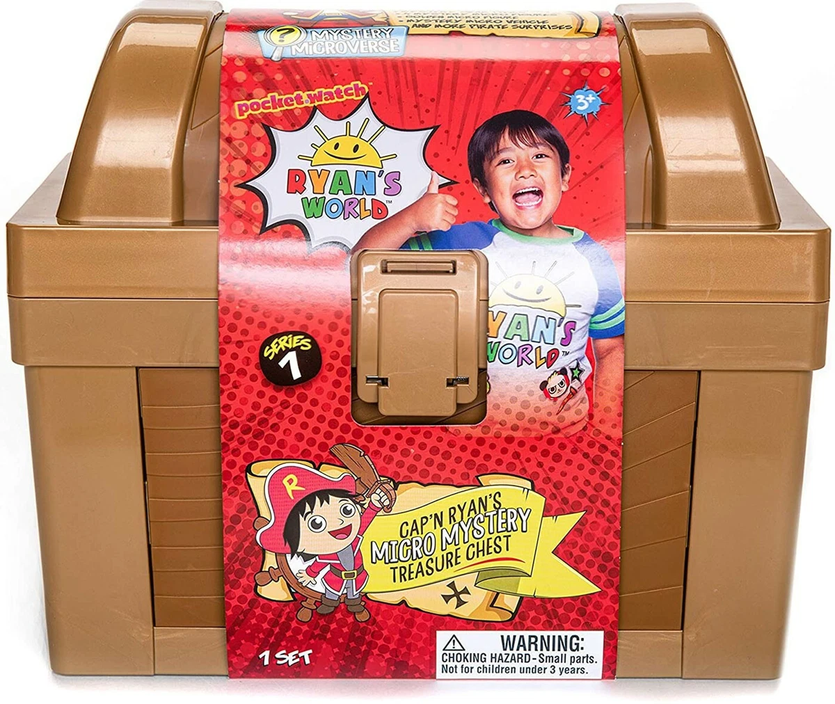 Ryan s World Series 1 Cap N Ryan s Micro Treasure Chest Mega