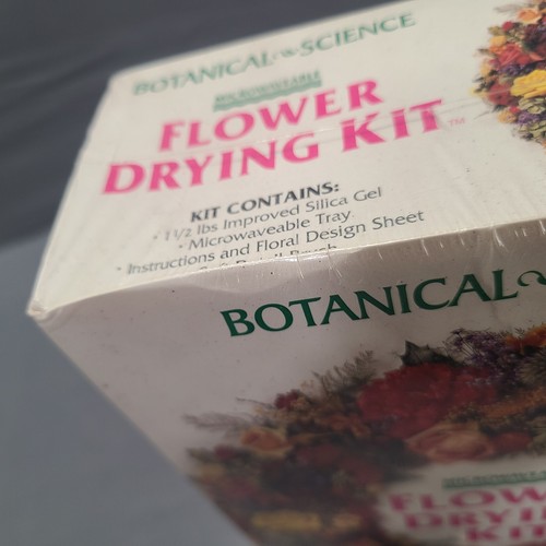 Botanical Science Microwavable Flower Drying Kit Fun Family Project New Sealed - 第 9/10 張圖片
