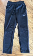 Nike Sweat Pants Training Running Athletic Basketball Boy's Size L Black  7 