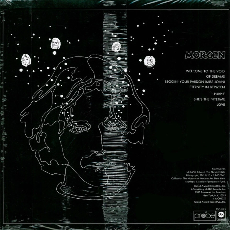 MORGEN "SAME" SEALED DELUXE VINYL REISSUE TOP PSYCH - Image 2 of 2