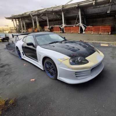 FIT FOR TOYOTA SUPRA JZA80 MK4 TOP SECRET FINAL EVOLUTION AB STYLE WIDE BODY KIT