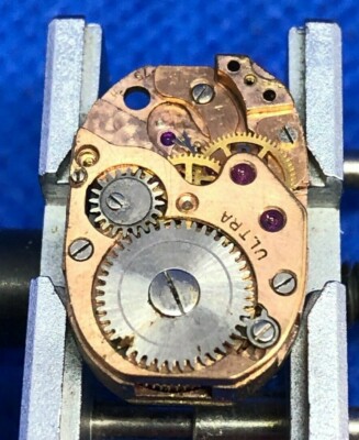 Mouvement De Montre Mécanique FHF 75 Pesag Avec Cadran Et Aiguilles - Occasion Fonctionnel