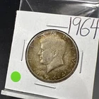 1964 P Kennedy Half Dollar Coin BU UNC Neat Toning Toner CSKU#G2025C