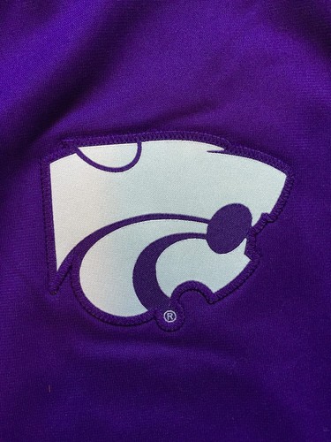 nike kansas state wildcats purple hyper empower jacket mens