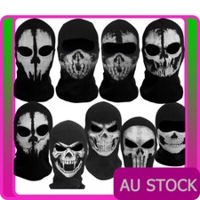 Ghost Skull Balaclava Skeleton Full Face Mask CS Games Cosplay Halloween Costume