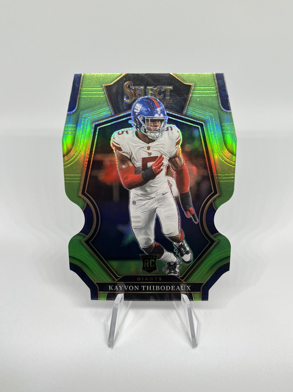 2022 Select football #175 Kayvon Thibodeaux RC green die-cut prizm /299🔥🔥