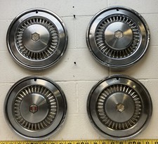 Used Oem Gm Set Of 4 15 Hubcaps 1977 Chevrolet El Caminochevelle 5465